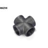 4 Way Black Iron Pipe Fitting