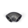 Wholesale Elbow Pipe Fitting, Malleable Iron Pipe Fitting Black 90 Degree for Home Decoration Normal NPT Thread 1/2",Threaded Gi Elbow