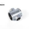 Galvanized Cross Reduce | 4 way galvanized pipe fitting