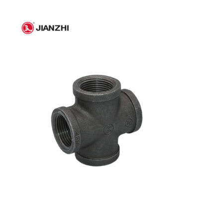4 way black pipe fittings
