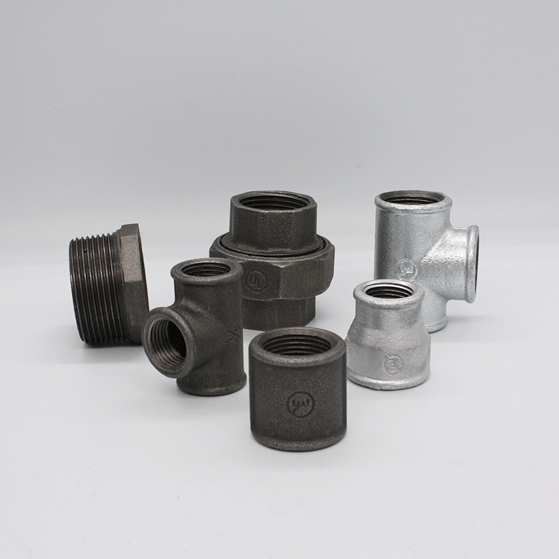 Black VS Galvanized Pipe Fittings