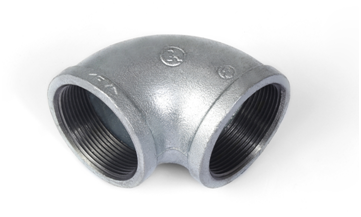 Galvanized Malleable Iron 90 Degree Elbow Pipe Fitting