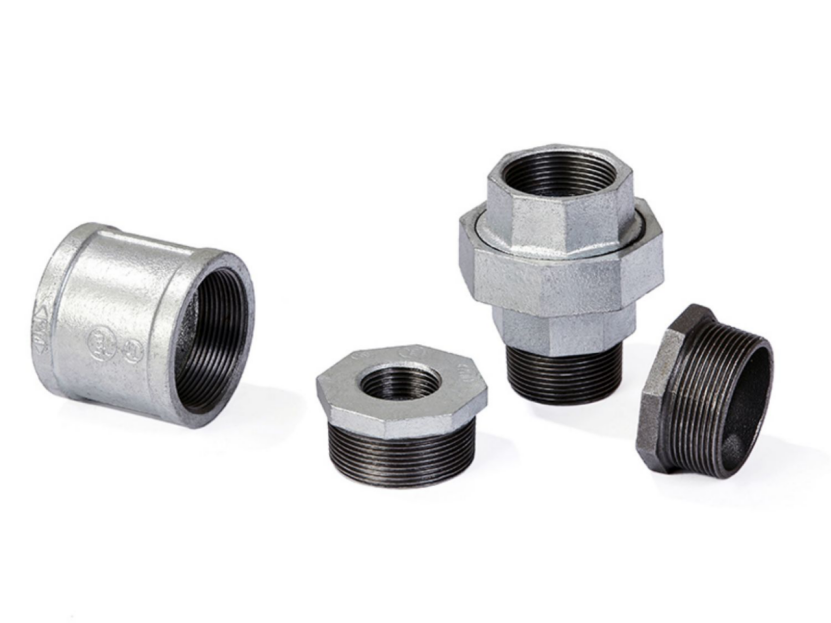 malleable cast iron threaded pipe fittings