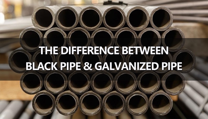 Black Pipe for Gas Line