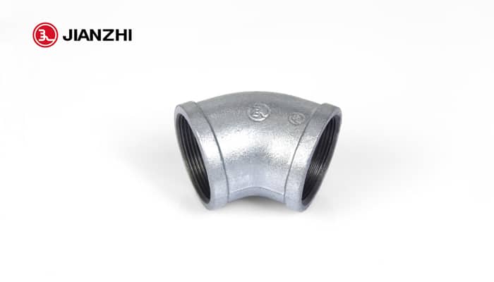 45 Degree Black Pipe Fitting