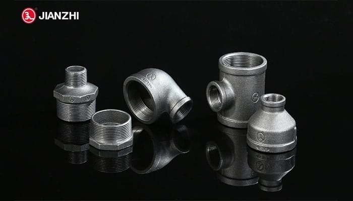 black iron pipe and fittings
