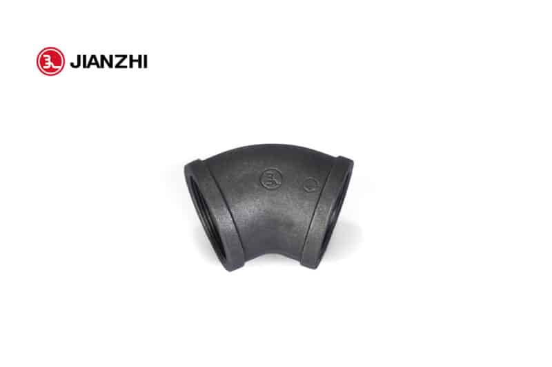 black iron pipe elbow